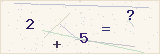 CAPTCHA — solve the equation shown