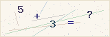 CAPTCHA — solve the equation shown