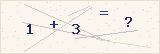 CAPTCHA — solve the equation shown