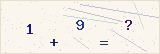 CAPTCHA — solve the equation shown