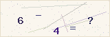 CAPTCHA — solve the equation shown