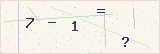 CAPTCHA — solve the equation shown