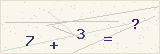 CAPTCHA — solve the equation shown