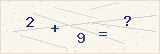 CAPTCHA — solve the equation shown