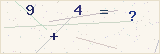 CAPTCHA — solve the equation shown