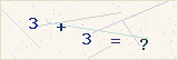 CAPTCHA — solve the equation shown