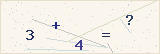 CAPTCHA — solve the equation shown