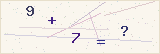 CAPTCHA — solve the equation shown