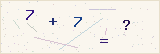 CAPTCHA — solve the equation shown
