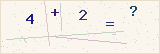 CAPTCHA — solve the equation shown