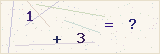 CAPTCHA — solve the equation shown