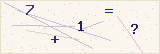 CAPTCHA — solve the equation shown