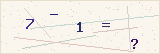 CAPTCHA — solve the equation shown