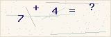 CAPTCHA — solve the equation shown