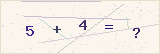 CAPTCHA — solve the equation shown