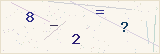 CAPTCHA — solve the equation shown