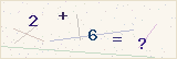 CAPTCHA — solve the equation shown