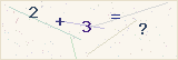 CAPTCHA — solve the equation shown