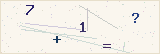 CAPTCHA — solve the equation shown