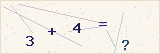 CAPTCHA — solve the equation shown