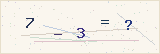 CAPTCHA — solve the equation shown