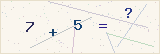 CAPTCHA — solve the equation shown