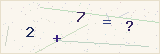CAPTCHA — solve the equation shown