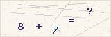 CAPTCHA — solve the equation shown