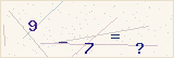 CAPTCHA — solve the equation shown