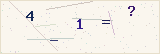 CAPTCHA — solve the equation shown