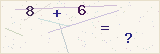 CAPTCHA — solve the equation shown