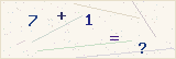 CAPTCHA — solve the equation shown
