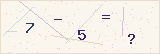 CAPTCHA — solve the equation shown