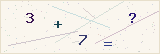CAPTCHA — solve the equation shown