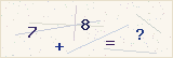 CAPTCHA — solve the equation shown