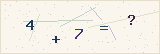 CAPTCHA — solve the equation shown