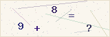 CAPTCHA — solve the equation shown
