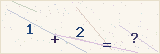 CAPTCHA — solve the equation shown