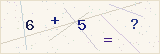 CAPTCHA — solve the equation shown