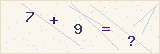 CAPTCHA — solve the equation shown
