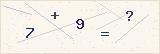 CAPTCHA — solve the equation shown