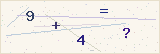 CAPTCHA — solve the equation shown