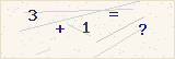 CAPTCHA — solve the equation shown