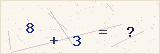 CAPTCHA — solve the equation shown