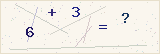 CAPTCHA — solve the equation shown