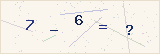 CAPTCHA — solve the equation shown
