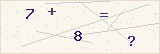 CAPTCHA — solve the equation shown