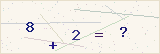 CAPTCHA — solve the equation shown