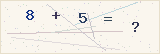 CAPTCHA — solve the equation shown