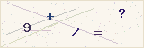 CAPTCHA — solve the equation shown